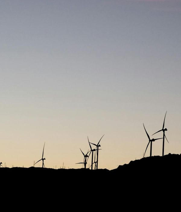 Silhouette of a man stretching against a sunrise, symbolizing energy and renewal.